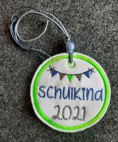 ergobag☆ANHÄNGER☆SCHULKIND☆SCHULTÜTE☆NAME☆neon☆BÜCHERTASCHE☆Filz☆ Bayern - Schweinfurt Vorschau