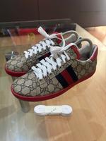 Gucci GG Look Sneaker Schuhe GR:43 Monogram Schnürsenkel Dortmund - Mitte Vorschau