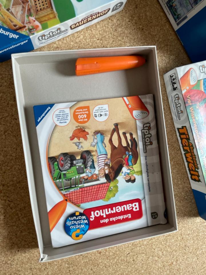 Tiptoi Stift, Puzzle, Spieler, Tier set, Bauernhof, extra Tiere in Göcklingen