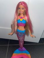 Barbie Puppe Meerjungfrau Mermaid blond leuchten bunt Funktion Nordrhein-Westfalen - Weilerswist Vorschau