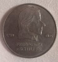 Münze DDR Friedrich Schiller 20 Mark 1972 Thüringen - Erfurt Vorschau