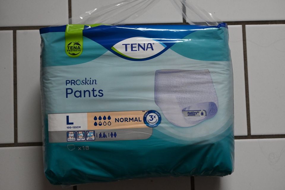 4 x TENA Pants Large unisex 18 Stück OVP in Oldenburg