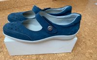 ACO Spangenschuhe Größe 42, blau, neu und ungetragen Hessen - Weimar (Lahn) Vorschau