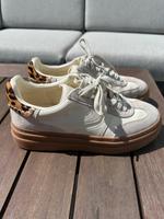 Steve Madden Sneaker Cremeweiß mit Leoprint Bayern - Bechhofen Vorschau