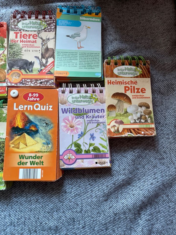 Lern Bücher Natur Tiere Blumen für Kinder in Berlin