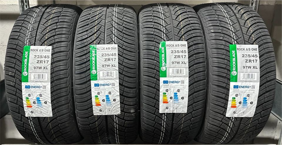 4x NEU 235/45 R17 97W M+S XL Allwetterreifen in Pulheim