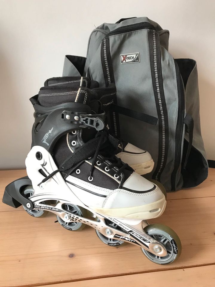 Inlineskates Größe 42 in Thermalbad Wiesenbad