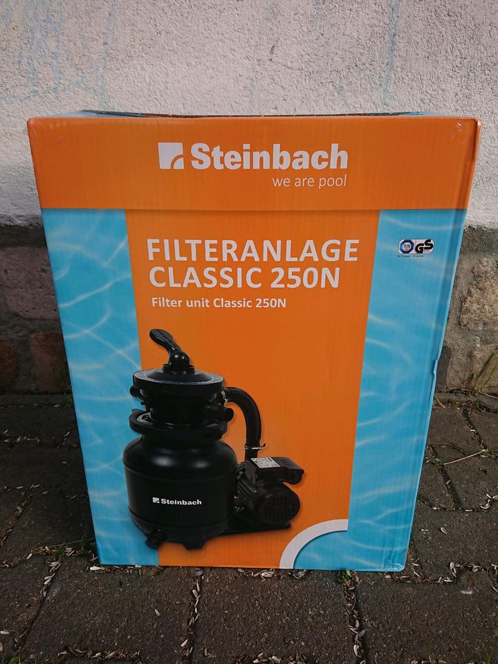 Pool Pumpe Sandfilteranlage Steinbach Classic 250N Filteranlage in Leipzig