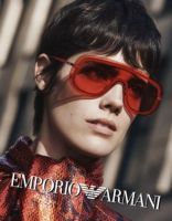 Emporio Armani Sonnenbrille rot Saarbrücken - Malstatt Vorschau