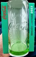 Coca Cola Glas Mc Donalds *grün* limitierte Edition aus Spanien Essen - Huttrop Vorschau