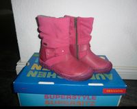 NEU süße pinke Sympatex Stiefel von Richter Gr. 25 fuchsia Schuhe Sachsen-Anhalt - Thale Vorschau