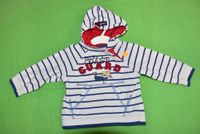 KARSTADT Baby Kapuzen Pullover, Hoodie Gr.74 Streifen gestreift Thüringen - Wichtshausen Vorschau