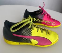 Puma Fußballschuhe Tausendfüßler Gr. 34,5 gelb pink Dithmarschen - Buesum Vorschau