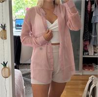 Bershka Bluse Hemd rosa transparent Größe S/M Niedersachsen - Osnabrück Vorschau