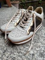 Michael Kors Sneaker Gr. 38 Schuhe beige braun gold Bayern - Würzburg Vorschau