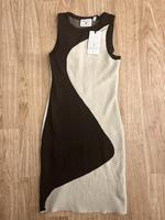 weiß braunes 70s style kleid mit etikett Wandsbek - Hamburg Rahlstedt Vorschau