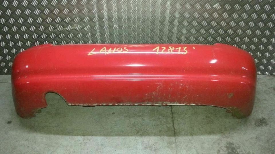 Stoßstange Schürze Heck hinten rot Daewoo Lanos Limo Stufe 12813 in Coswig (Anhalt)