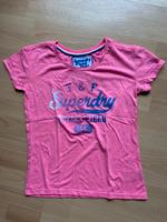 Pinkes SUPERDRY T-Shirt Gr. S **wNEU** Hessen - Zierenberg Vorschau