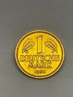 1 deutsche mark 1950 j vergoldet sammel münze sammler Nordrhein-Westfalen - Soest Vorschau
