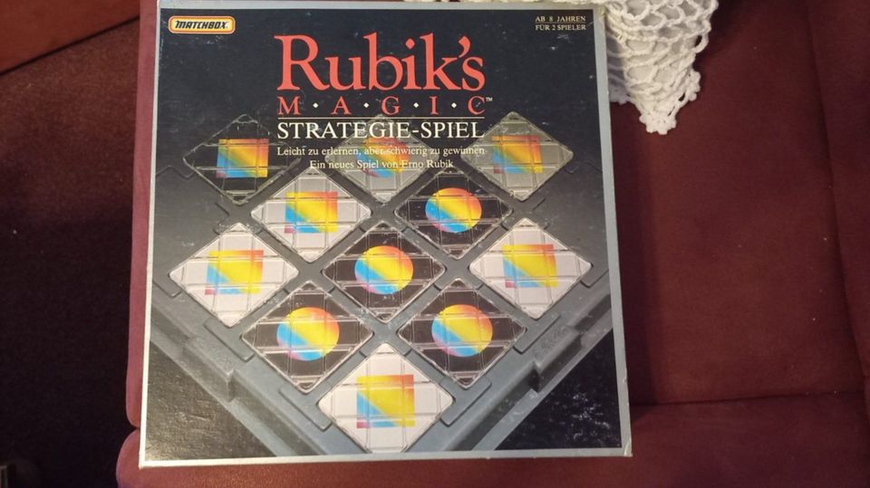 Rubik´s Magic-Brett-, Strategiespiel für 2 Pers. von Matchbox in Wolfschlugen