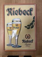 #Metallschild Bierschild Riebect 25 x 35 cm Brandenburg - Wandlitz Vorschau