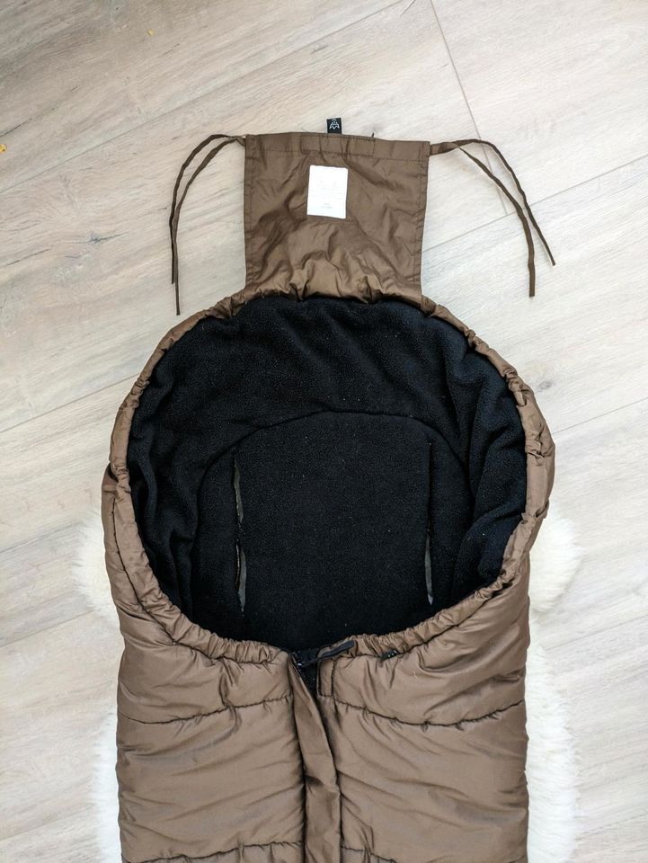 Winterfußsack Kaiser IGLU Thermofleece braun Kinderwagen/Buggy in Großbettlingen