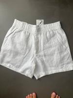 Zara Herren Leinen Shorts 100% Leinen S weiß Nordrhein-Westfalen - Monheim am Rhein Vorschau