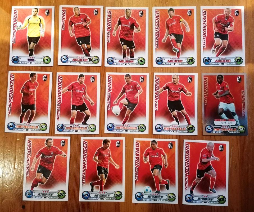 Match Attax - Saison 2009/2010 in Ostbevern