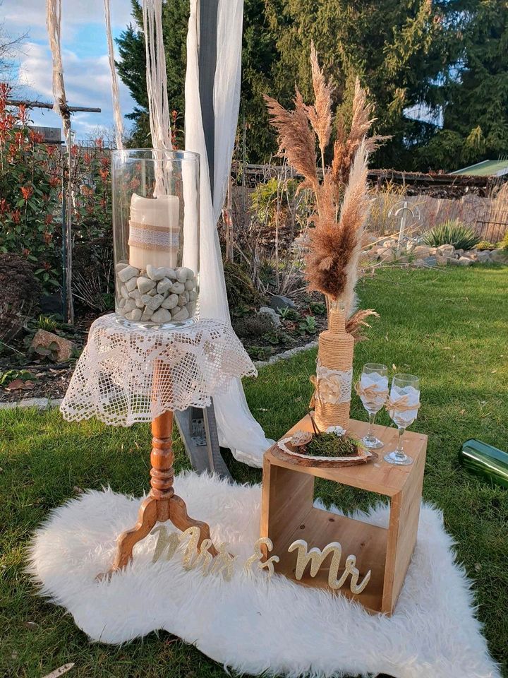 Zubehör, Deko, Party freie Trauung, Hochzeit, Vintage,Boho in Greppin