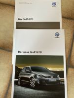 Prospekt VW Golf GTD, 2009, m. Preisliste Nordrhein-Westfalen - Burbach Vorschau