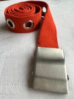 Stoffgürtel orange verstellbar unisex Nietengürtel Nieten Belt Berlin - Schöneberg Vorschau