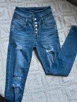 Damen Jeans mit Hohe Bund Gr.S Nordrhein-Westfalen - Paderborn Vorschau