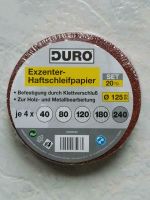 Exzenter- Haftschleifpapier von DURO / Set: 20-tlg. D=125mm Dortmund - Lütgendortmund Vorschau