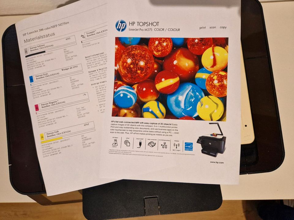 HP LaserJet Pro M275 Color Drucker Scanner in Bretten