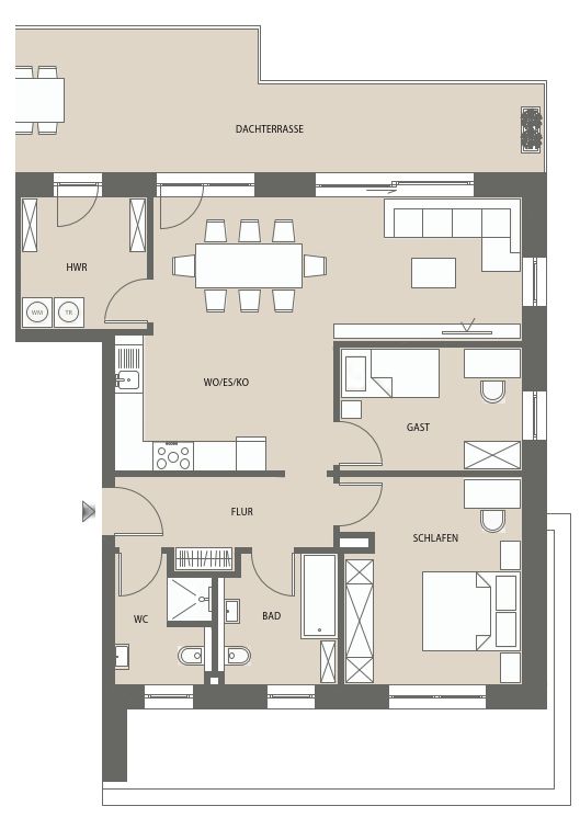 Traumhafte Penthousewohnung im Zentrum von Ostrhauderfehn zu vermieten in Ostrhauderfehn