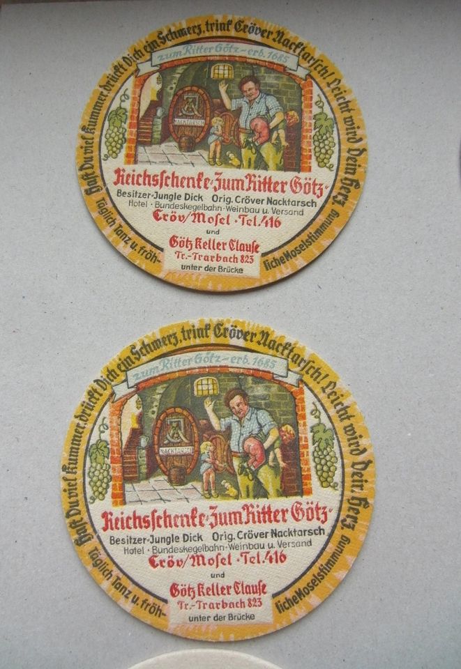 Bierdeckelsammlung, Bierdeckel, Bieruntersetzer Konvolut, 29 Stk. in Höckendorf