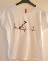 T Shirt mit Katze neu Baumwolle Düsseldorf - Angermund Vorschau