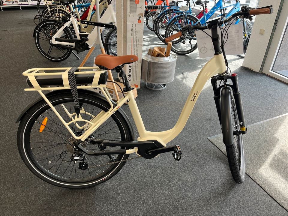 ⭐️BIZOBIKE E-Bike BECCA Elektrofahrrad (S 46cm) Beige⭐️ in Lehrte