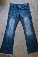 Vintage retro low waist Schlaghose flared Bootcut Jeans Wild West München - Pasing-Obermenzing Vorschau