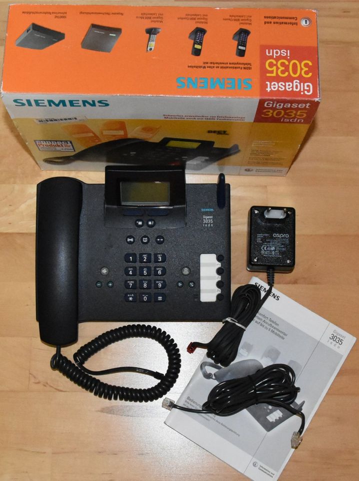 Komfort-Telefon SIEMENS Gigaset 3035 isdn, DECT, Telefonanlage in Heusenstamm