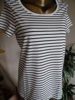 Gina Benotti  Kurzarmshirt, Gr. M weiß/schwarz gestreift  NEU Sachsen - Glauchau Vorschau