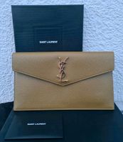 YSL Saint Laurent Clutch Pouch in grün gold NEU Berlin - Köpenick Vorschau