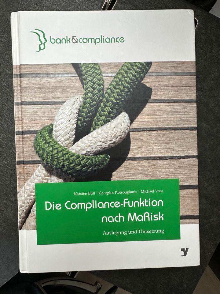Die Compliance-Funktion nach MaRisk sehr gut erhaltenes Buch in Hamburg