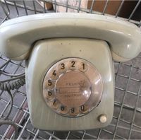 altes Telefon 80er Jahre DGF Fernsprecher Gesellschaft Vintage Bayern - Hof (Saale) Vorschau