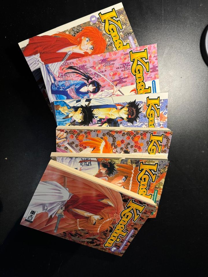 Manga "Kenshin", Band 1-6, Deutsch in Ludwigshafen