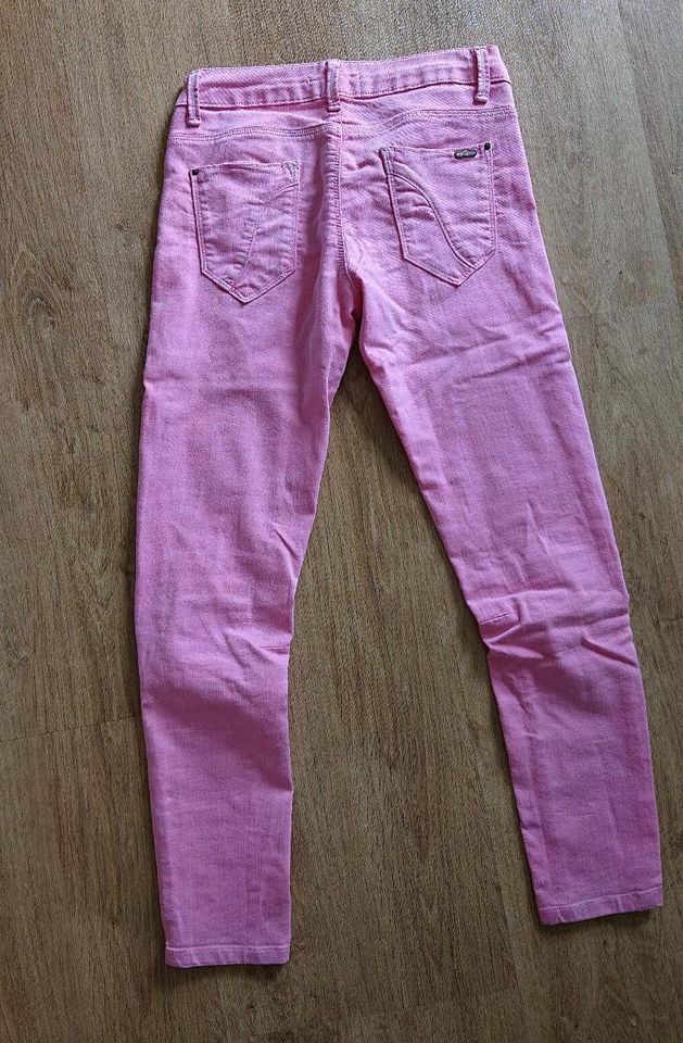 ☀️ ZARA skinny Jeans pink rosa ca Gr 36 W27 stretch in Harsum