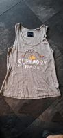 Superdry Tanktop grau mit Print  Gr. 6 (XS) Rheinland-Pfalz - Bad Kreuznach Vorschau