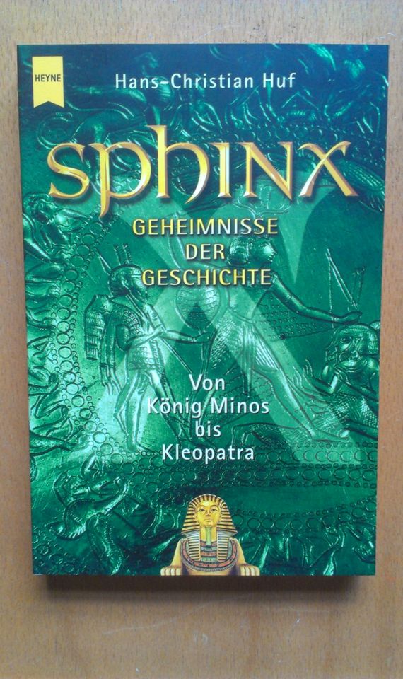 Huf Sphinx Band 1 Geheimnisse Geschichte König Minos Kleopatra in Großhansdorf