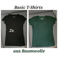 Neuwertige Basic T-Shirts Broadway NYC dunkelgrün Baumwolle Nordrhein-Westfalen - Uedem Vorschau