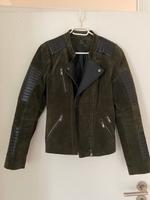 Lederjacke olive/Khaki- schwarz (Only) Größe 40 Nordrhein-Westfalen - Nottuln Vorschau